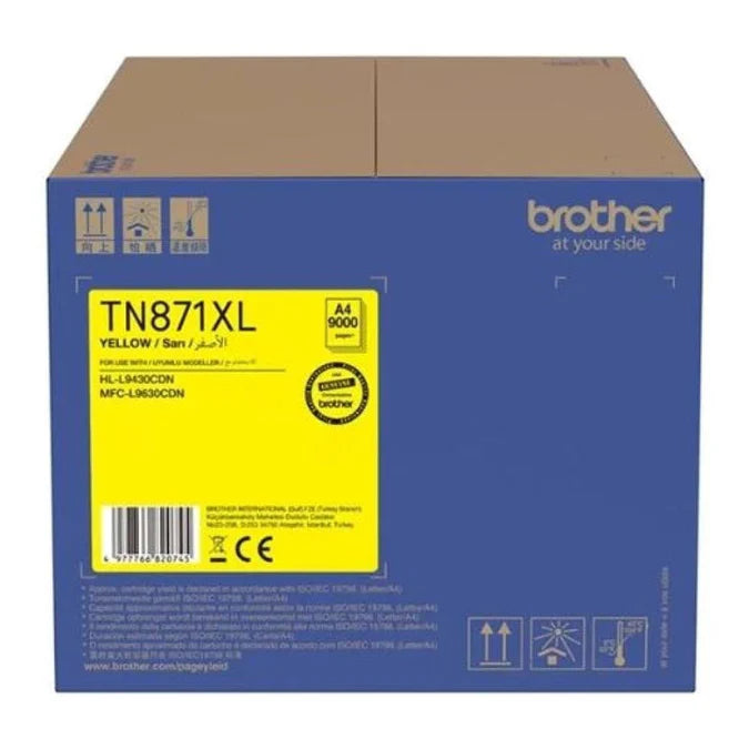 Brother TN-871XXLY High Yield Yellow Toner Cartridge Original - iDesign Communications