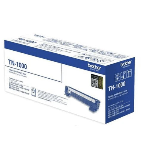 Brother TN-1000 Black Toner Cartridge Original - iDesign Communications