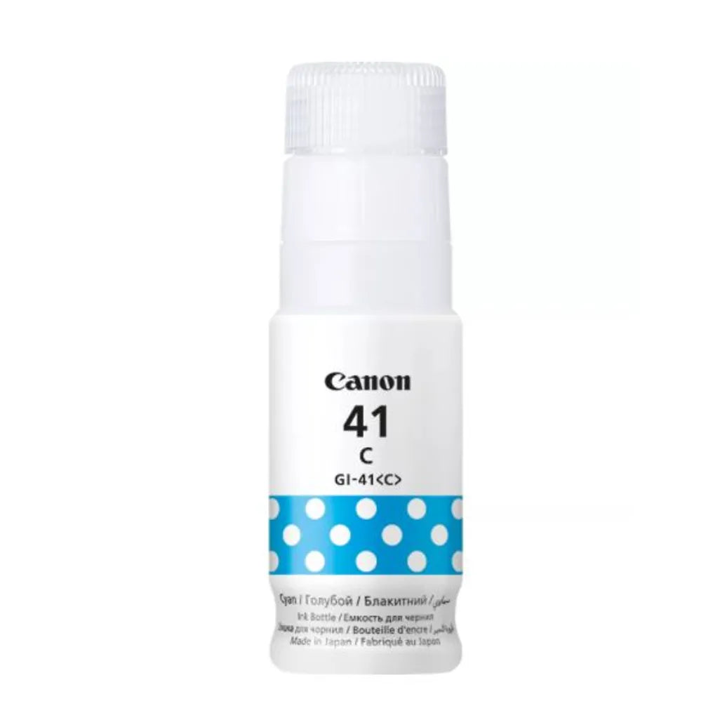 Canon GI-41C Cyan Refill Ink Bottle Inkjet Original - iDesign Communications