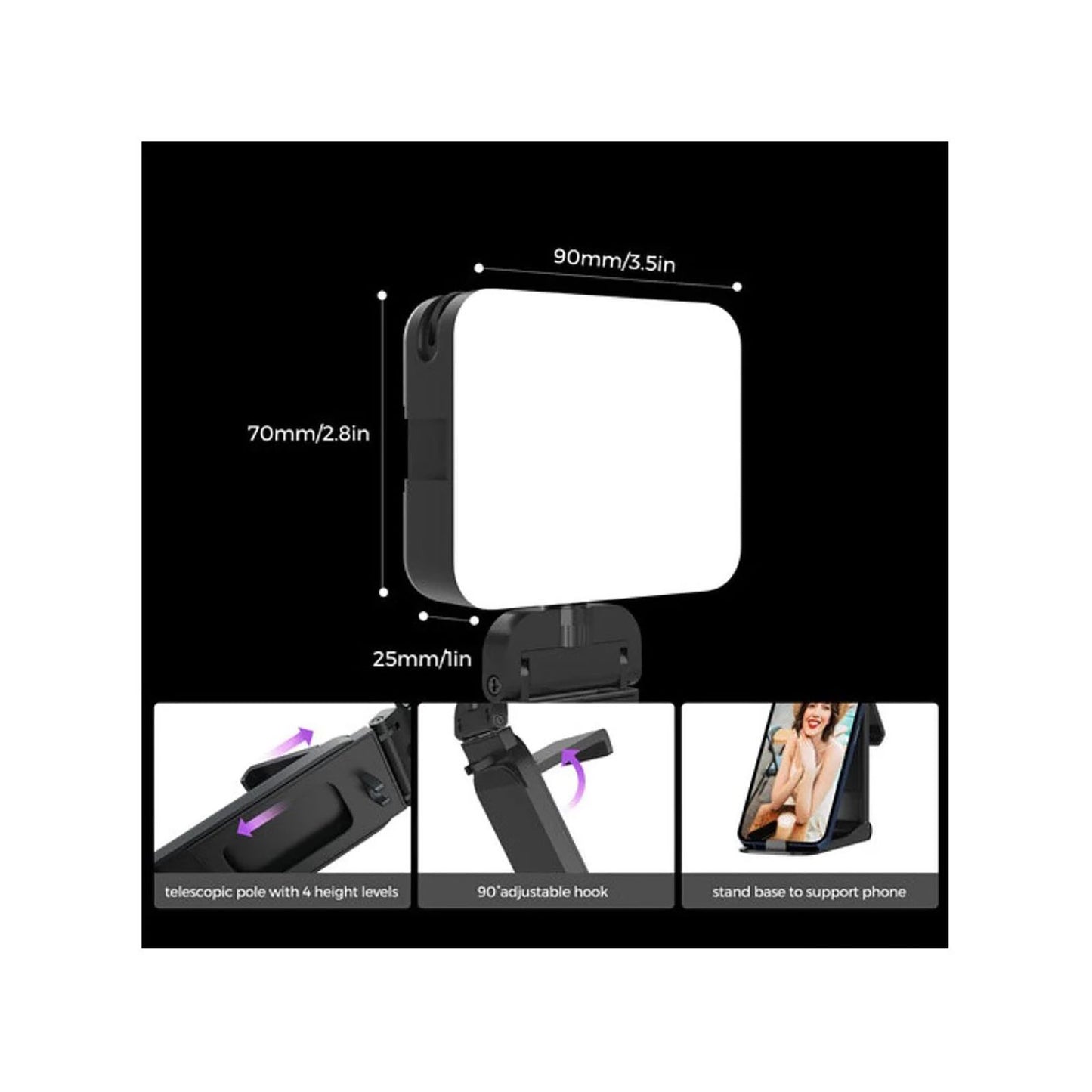 Nearstream SL10B Selfie Light, Webcam Light for Video Conference - iDesign Communications