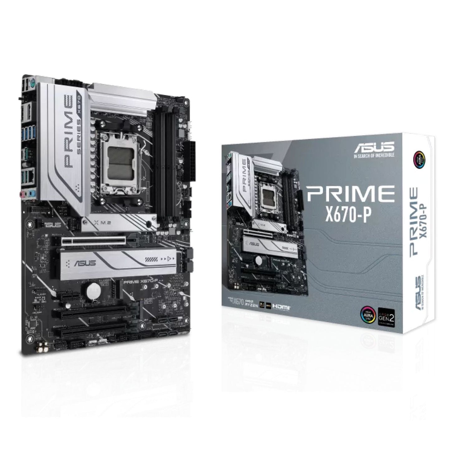 Asus AMD X670-P Ryzen AM5 ATX Prime Motherboard - iDesign Communications