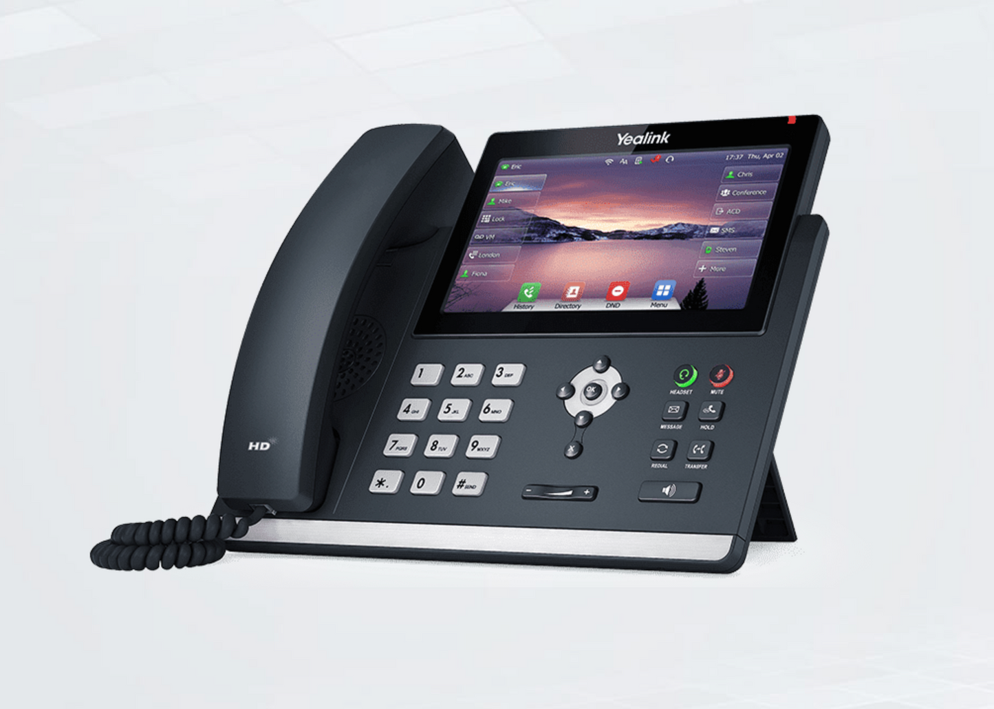 Yealink SIP-T48U IP Phone Grey LED Wi-Fi - iDesign Communications