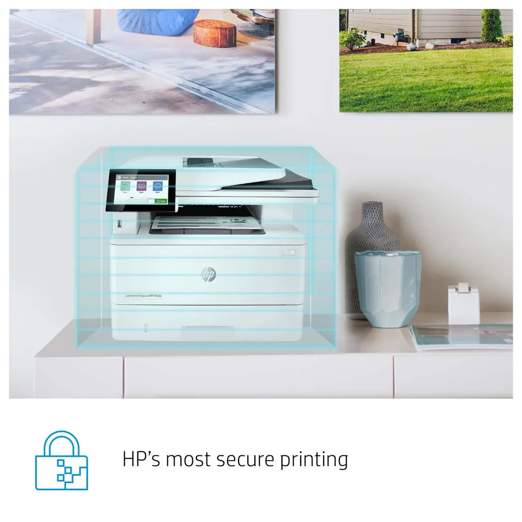 HP LaserJet Enterprise M430f Multifunction Mono A4 Duplex Laser Printer - iDesign Communications
