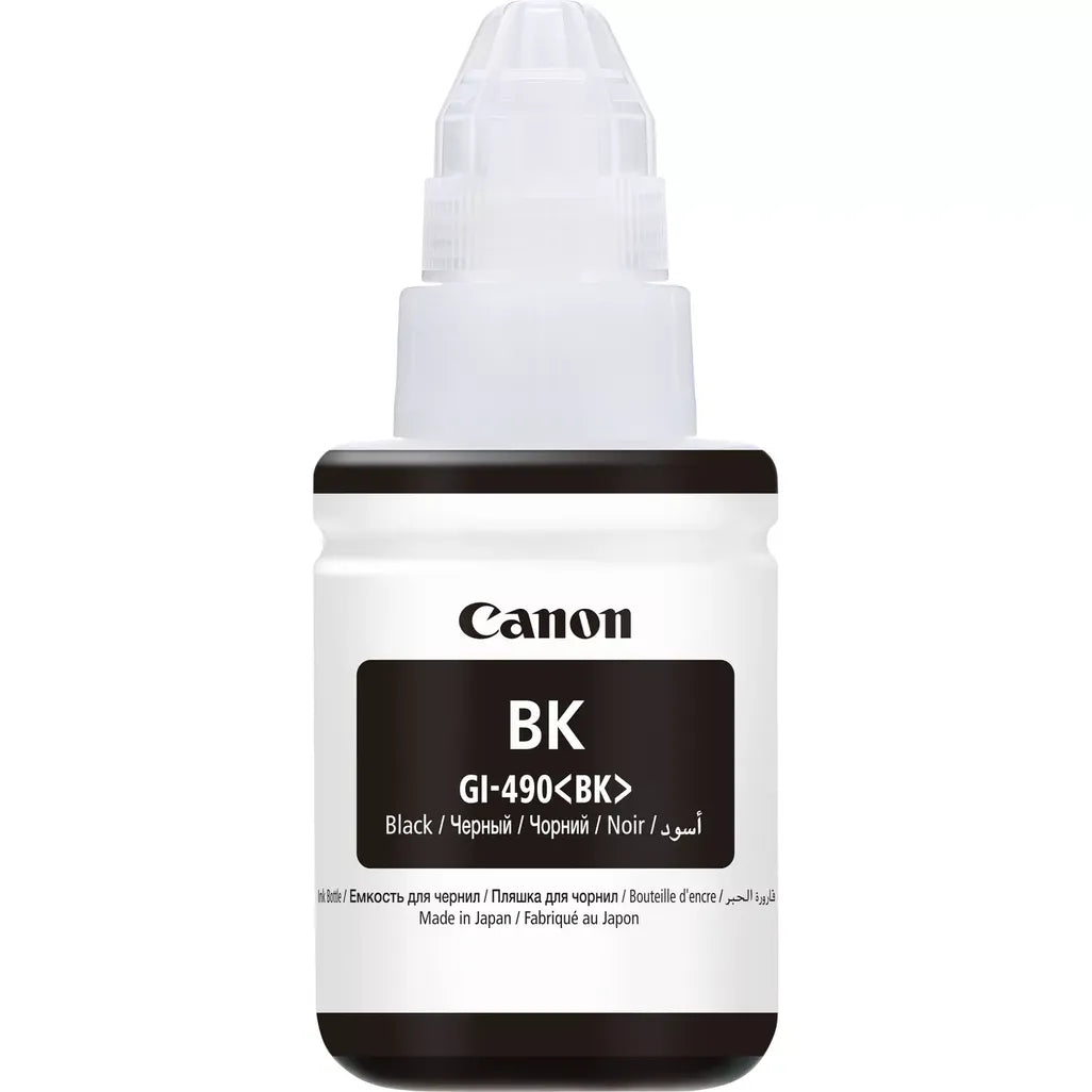 Canon GI-490 Ink Bottle (Black) - iDesign Communications