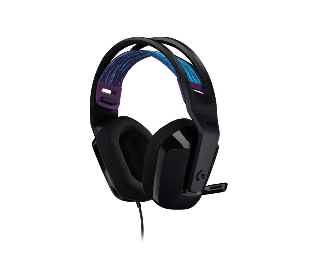 Logitech G335 Wired Gaming Headset - Black - iDesign Communications