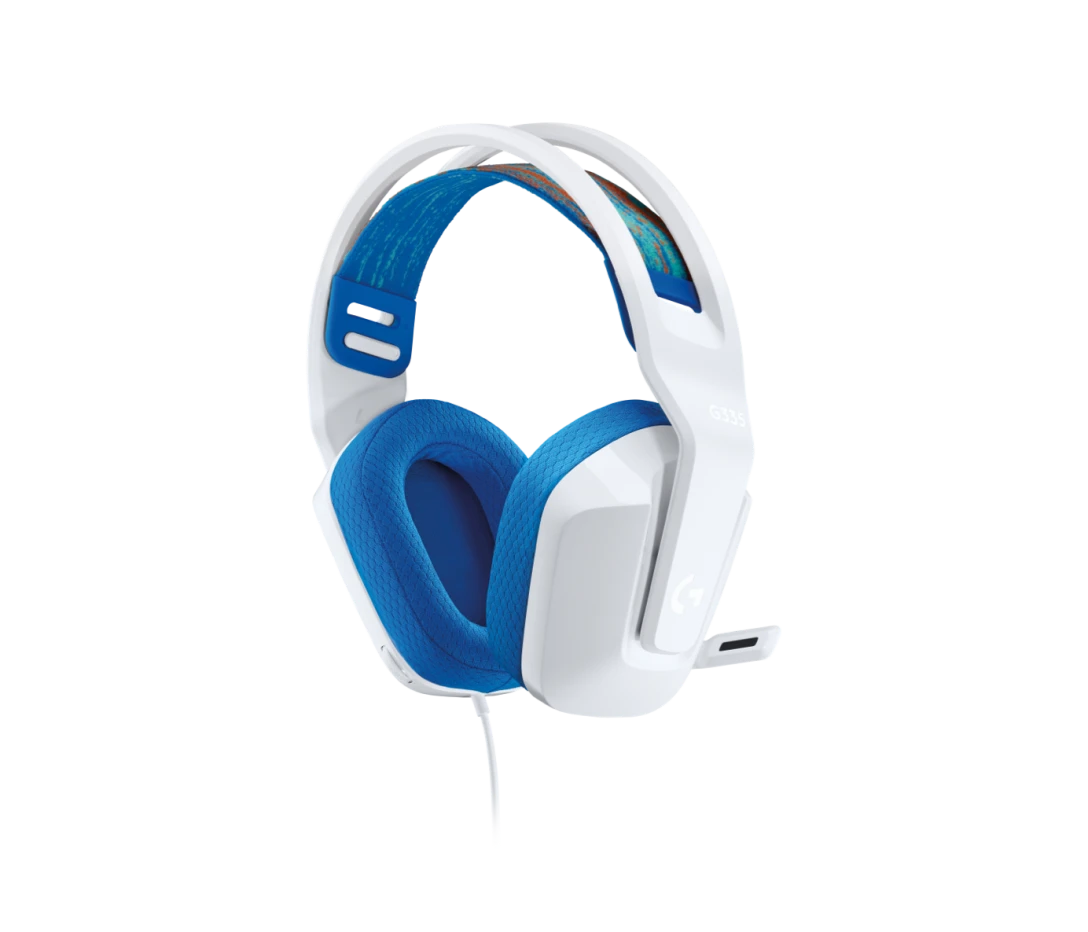 Logitech G335 Wired Gaming Headset - White - iDesign Communications