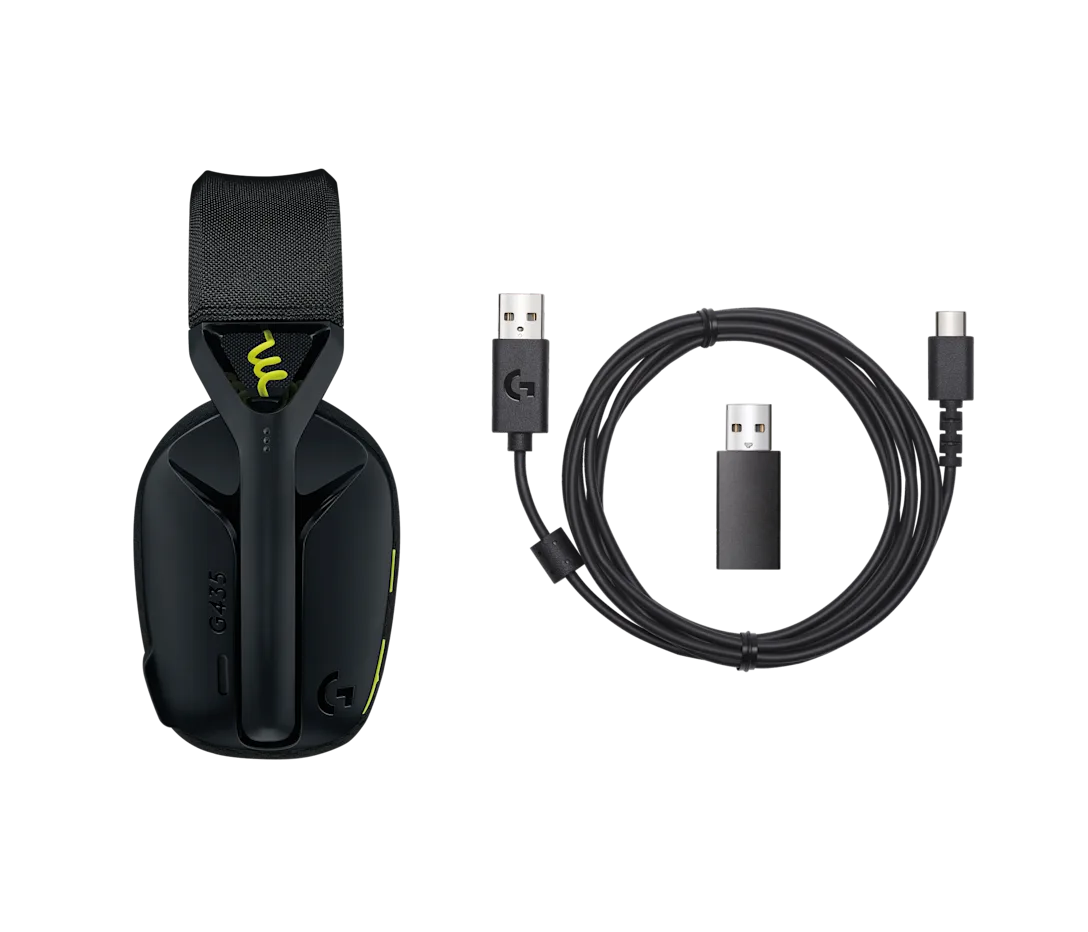 Logitech G435 Wired Gaming Headset - Black - iDesign Communications