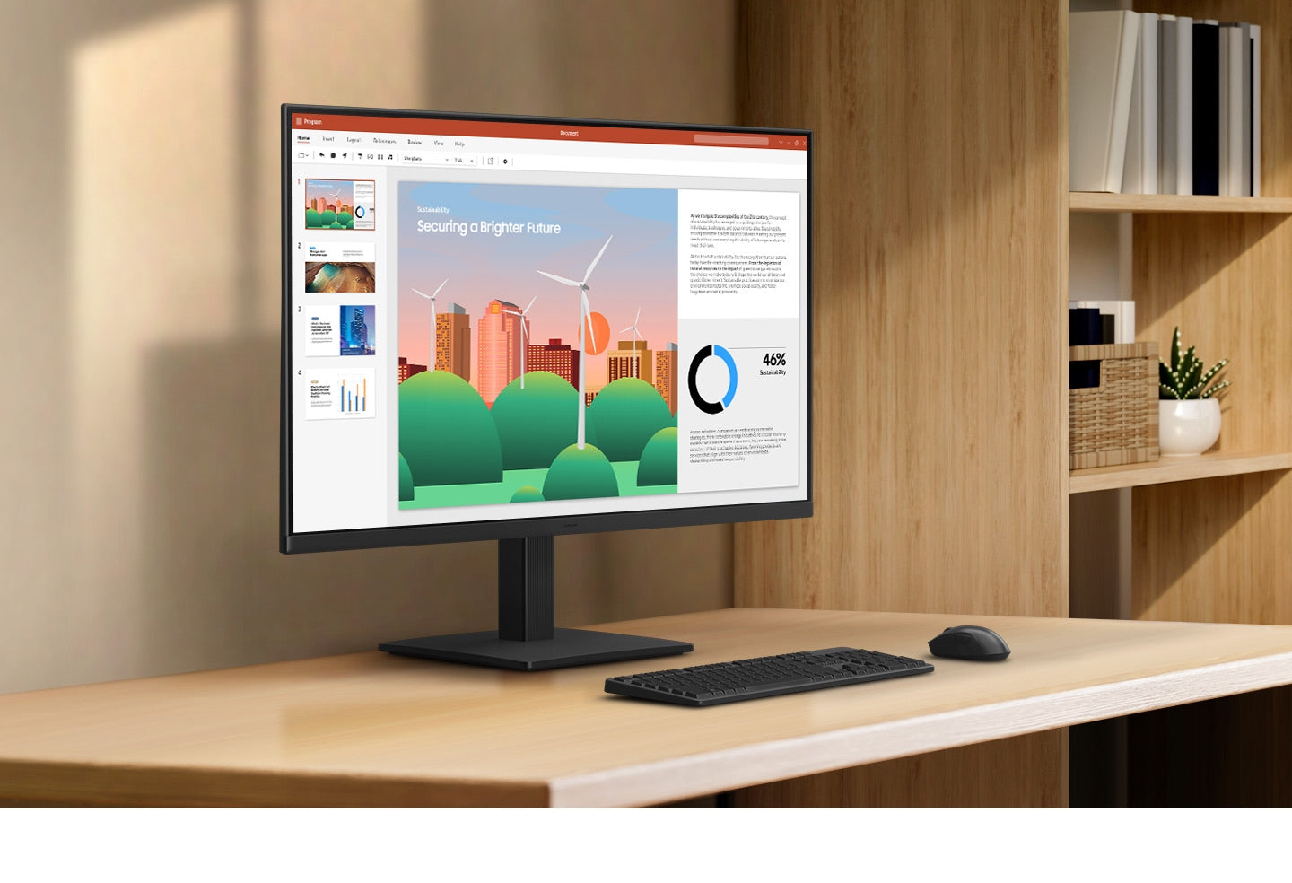 Samsung 27" Essential Monitor S3 S30GD Full HD Monitor - iDesign Communications