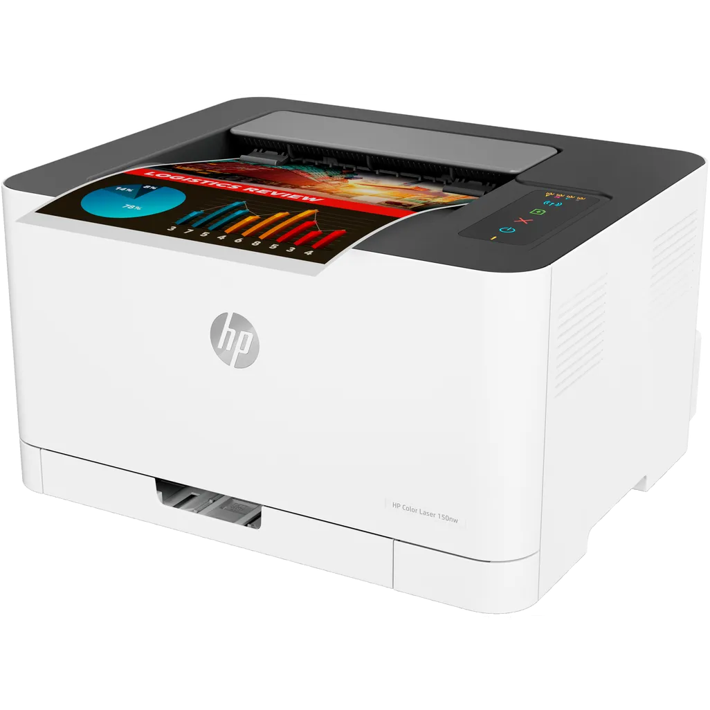 HP Color Laser 150nw A4 Colour Laser Printer - iDesign Communications