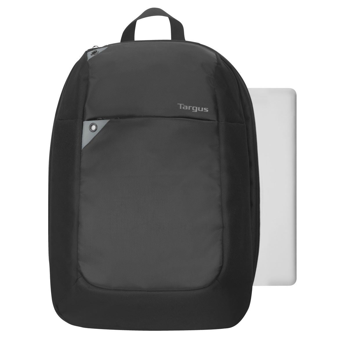 Targus Intellect 15.6" Laptop Backpack - Black/Grey - iDesign Communications