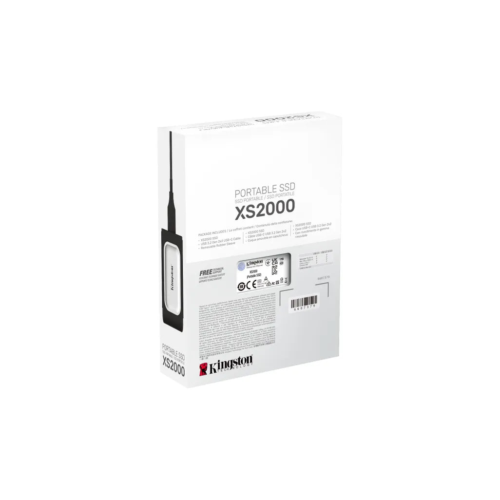 Kingston XS2000 2TB Portable External - iDesign Communications