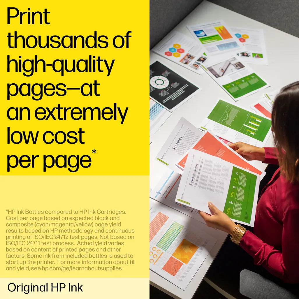 HP GT52 Cyan Printer Ink Bottle Original - iDesign Communications