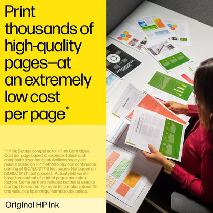 HP GT52 Cyan Printer Ink Bottle Original - iDesign Communications