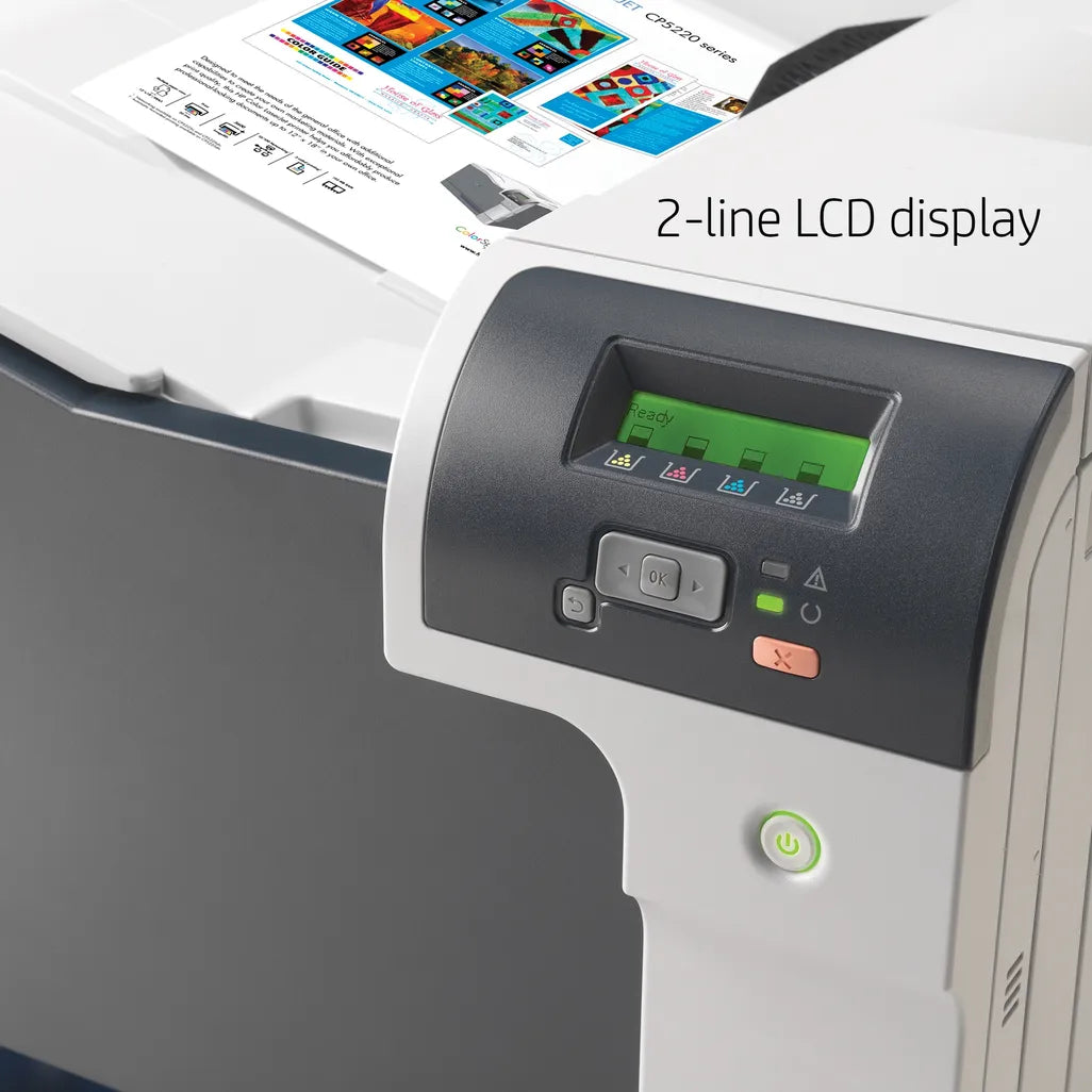 HP LaserJet Professional CP5225DN A3 Colour Laser Printer - iDesign Communications