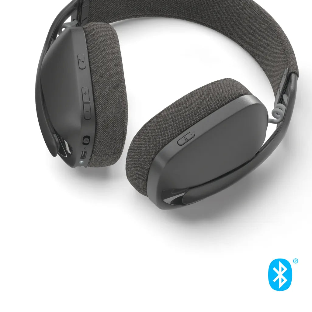 Logitech Zone Vibe 100 Wireless Bluetooth Headset Graphite - iDesign Communications