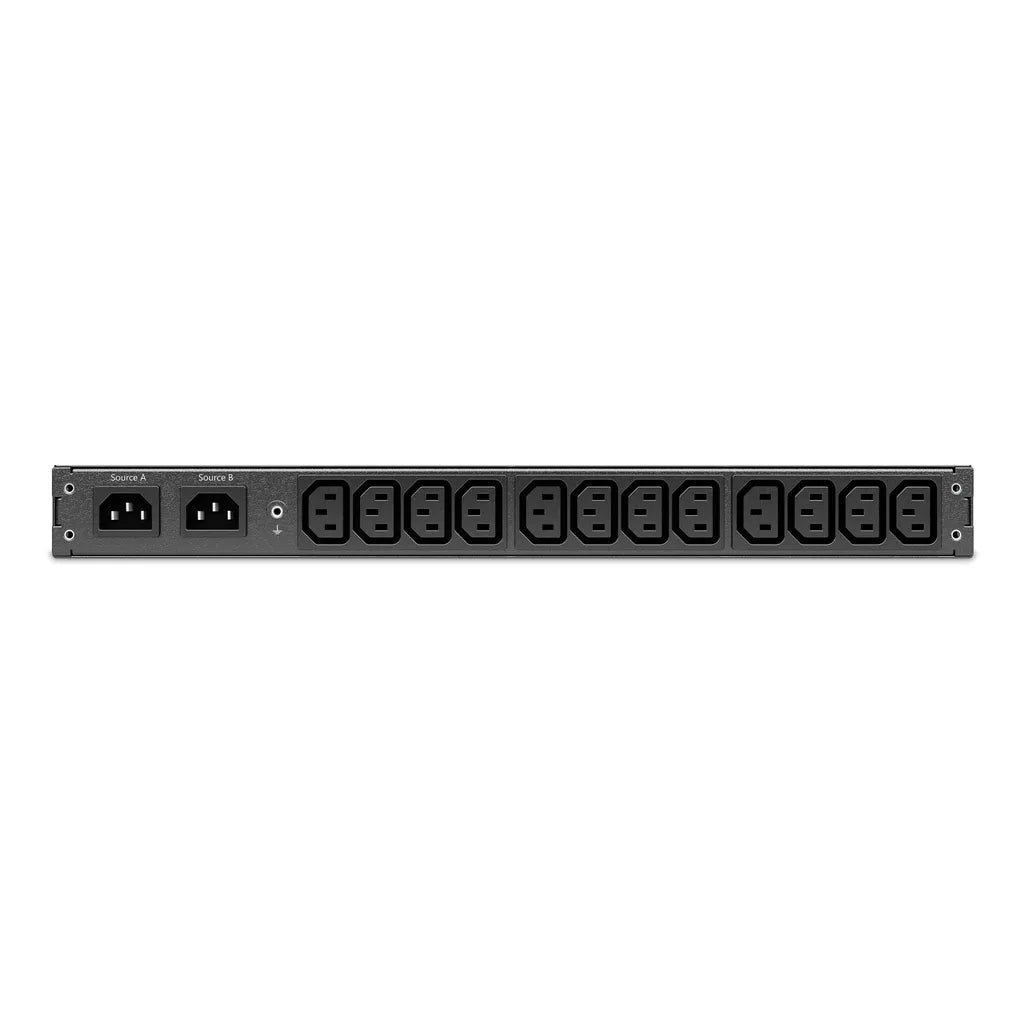 APC AP4421A Netshelter 1U 10A 230V C14 in C13 Out Automatic Transfer Switch - iDesign Communications