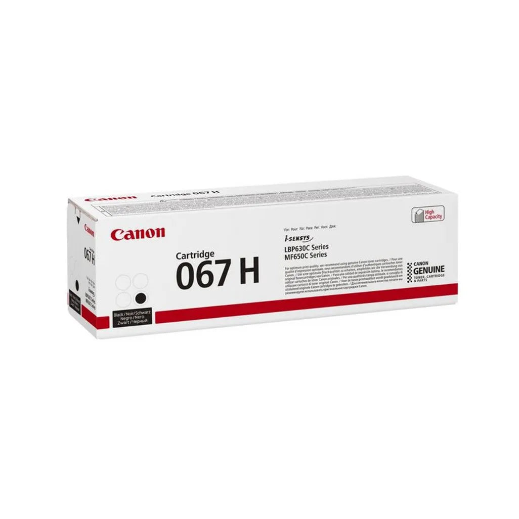 Canon 067H Black Toner Cartridge 3,130 Pages Original - iDesign Communications