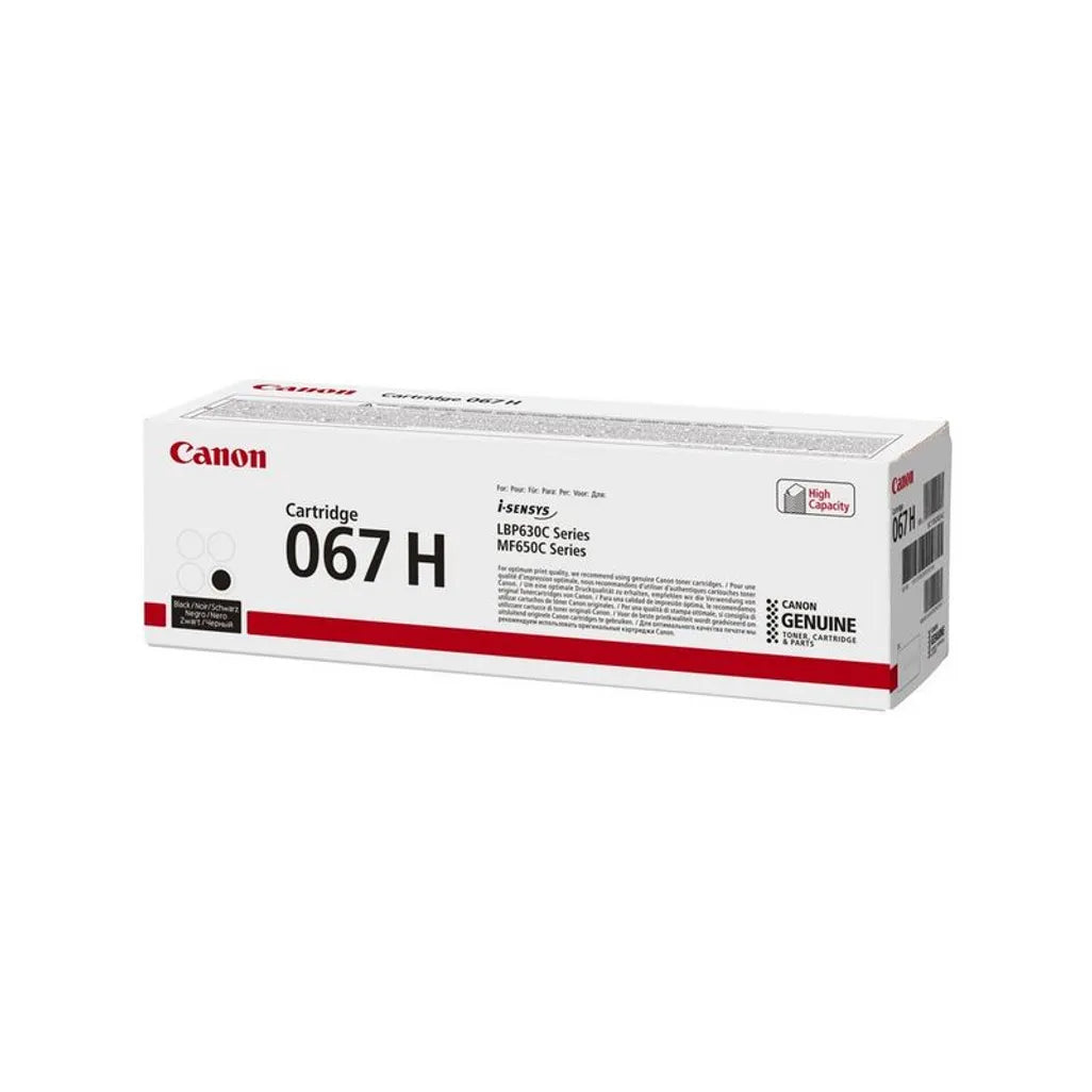 Canon 067H Black Toner Cartridge 3,130 Pages Original - iDesign Communications