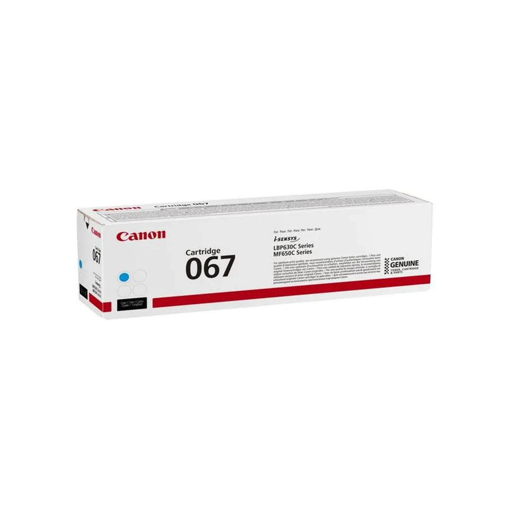 Canon 067 Cyan Toner Cartridge 1,250 Pages Original - iDesign Communications