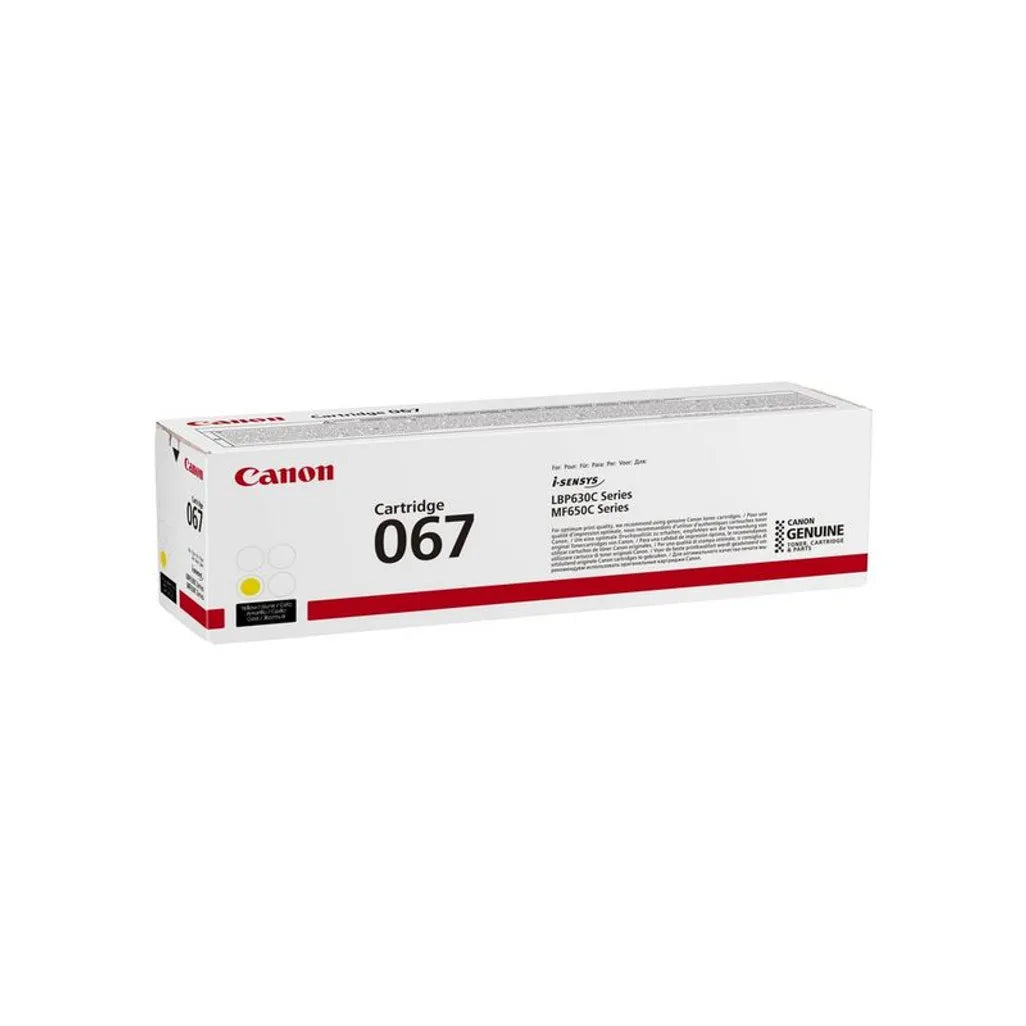 Canon 067 Yellow Toner Cartridge 1,250 Pages Original - iDesign Communications