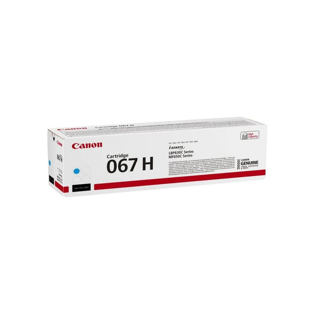 Canon 067H Cyan Toner Cartridge 2,350 Pages Original - iDesign Communications