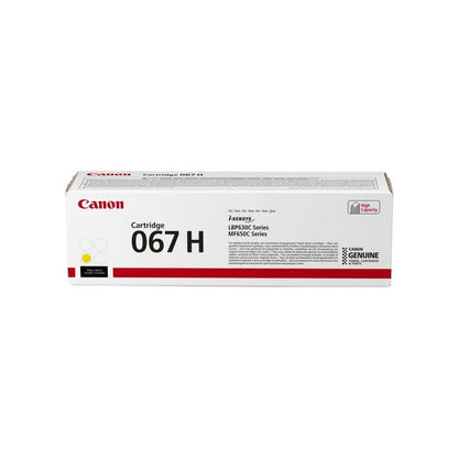 Canon 067H Yellow Toner Cartridge 2,350 Pages Original - iDesign Communications