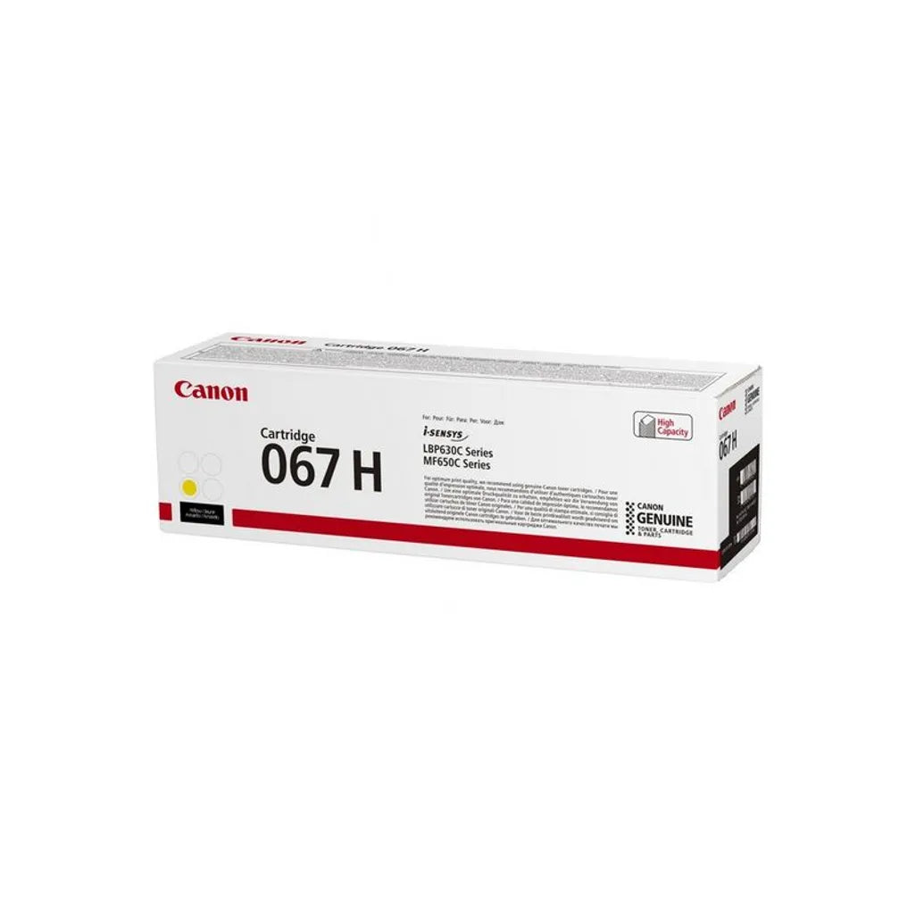 Canon 067H Yellow Toner Cartridge 2,350 Pages Original - iDesign Communications