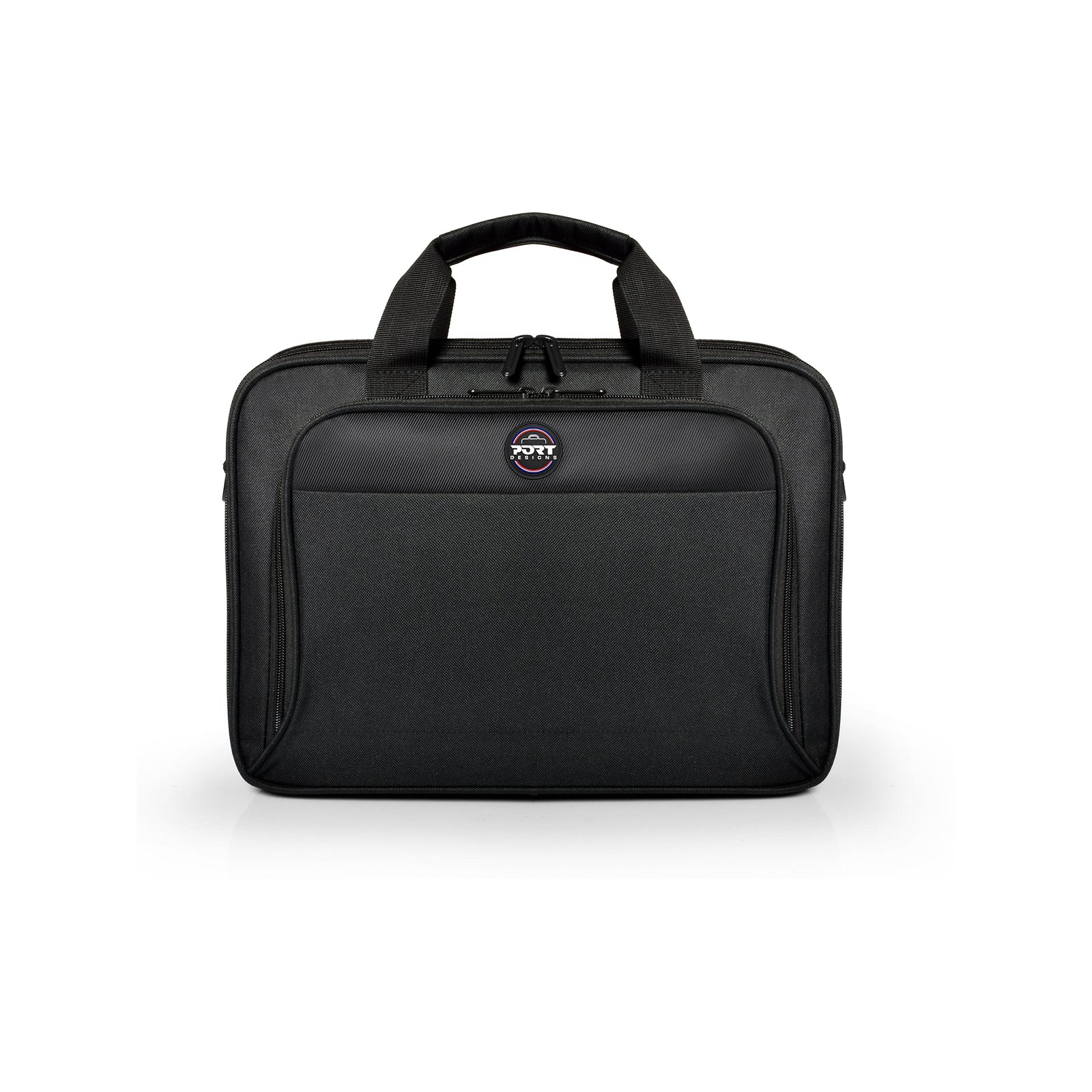 Port Hanoi II Black 14" Clamshell Bag - iDesign Communications