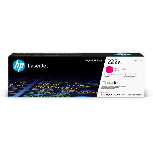 HP 222A Magenta Toner Cartridge Original - iDesign Communications