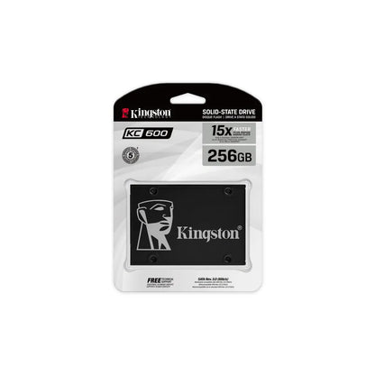 Kingston KC600 2.5-inch 256GB Serial ATA III 3D TLC Internal SSD - iDesign Communications