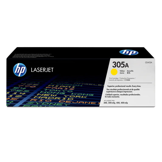 HP 305A Yellow Toner Cartridge Original - iDesign Communications