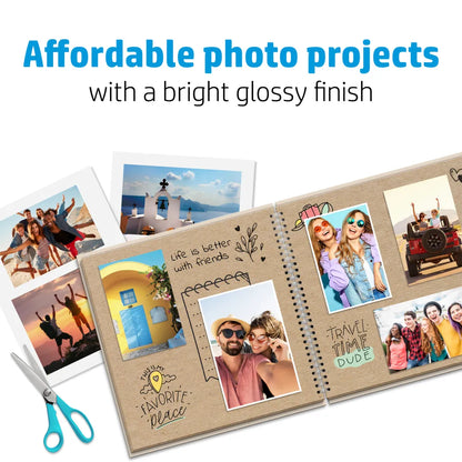 HP Everyday Glossy Photo Paper - 100 Sheets A4 200gsm - iDesign Communications