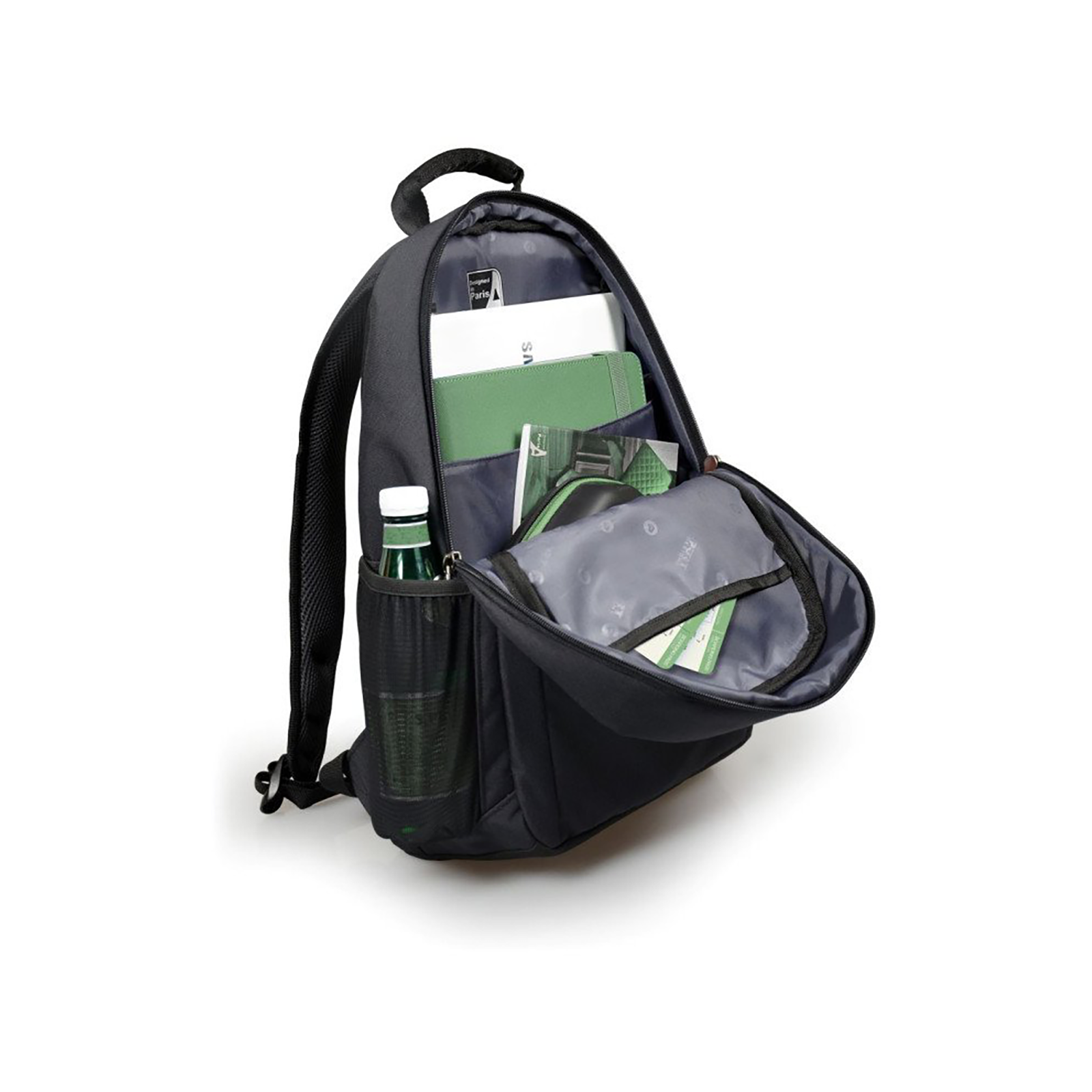 Port Sydney Black 15.6" Backpack - iDesign Communications
