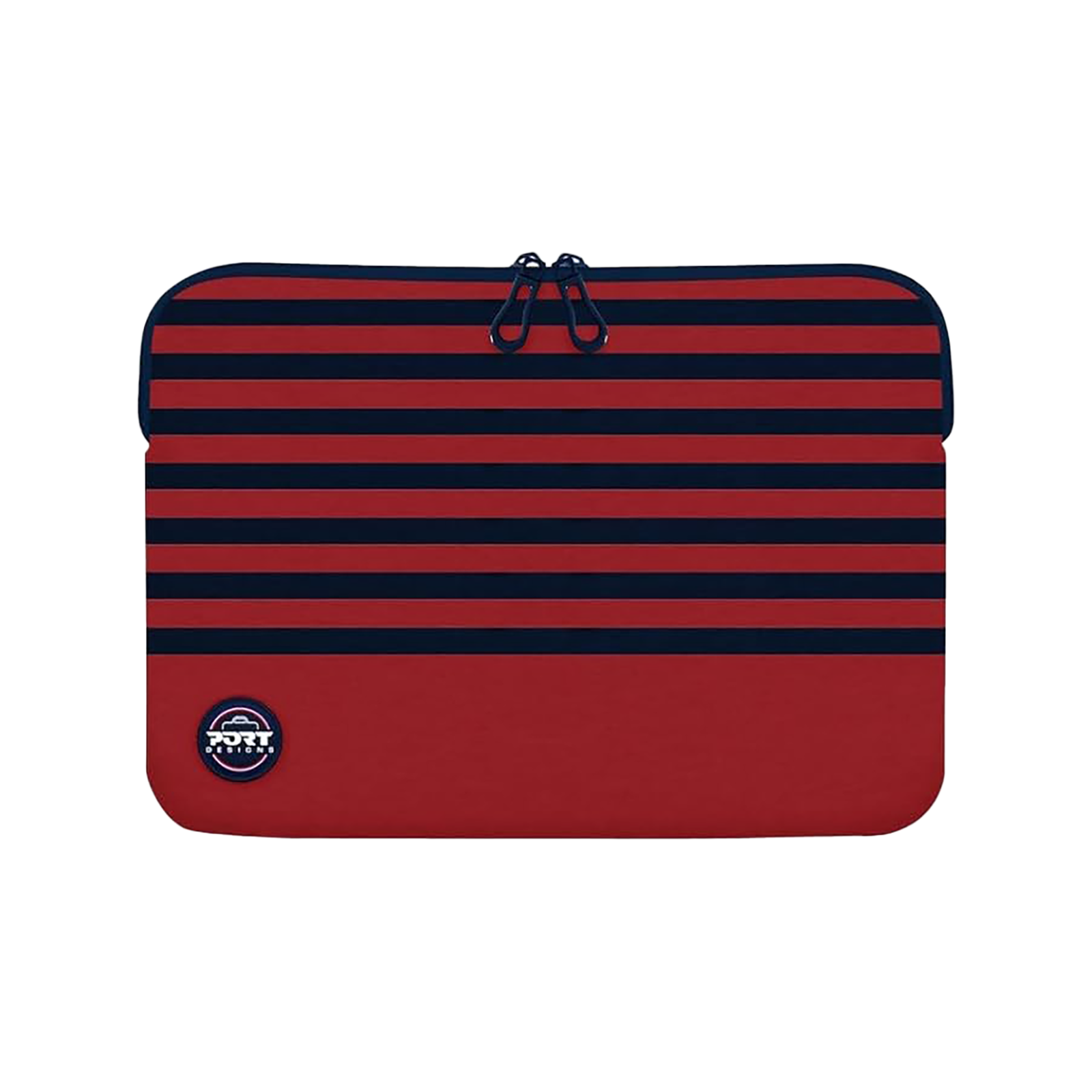 Port LA Mariniere Memory Foam 14" Red Sleeve - iDesign Communications