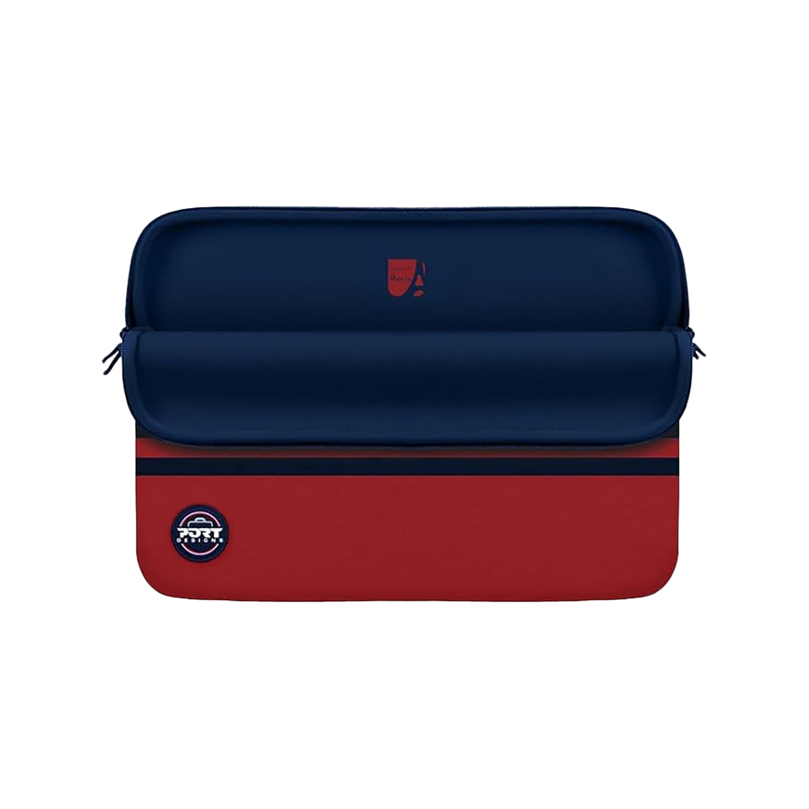 Port LA Mariniere Memory Foam 14" Red Sleeve - iDesign Communications
