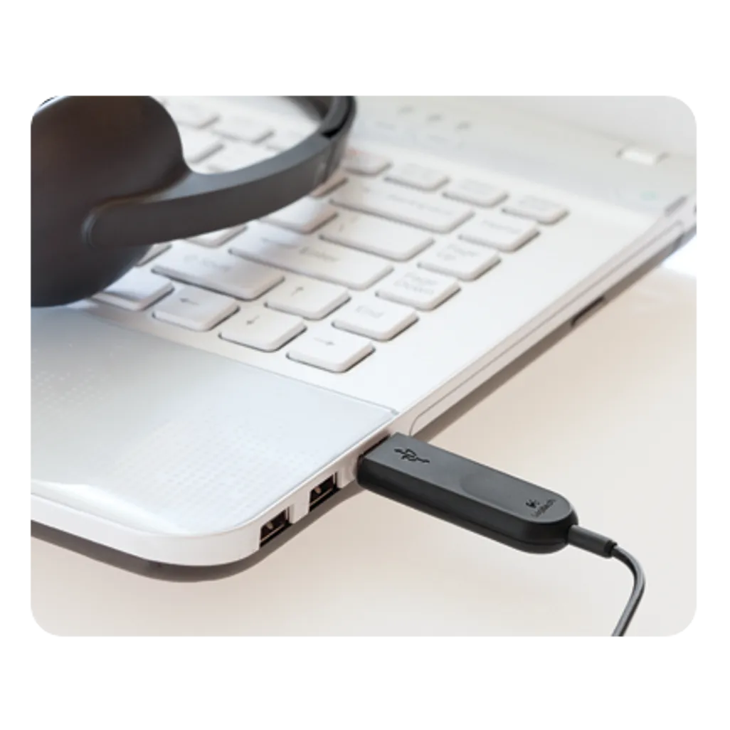 Logitech H340 Wired Headset - iDesign Communications
