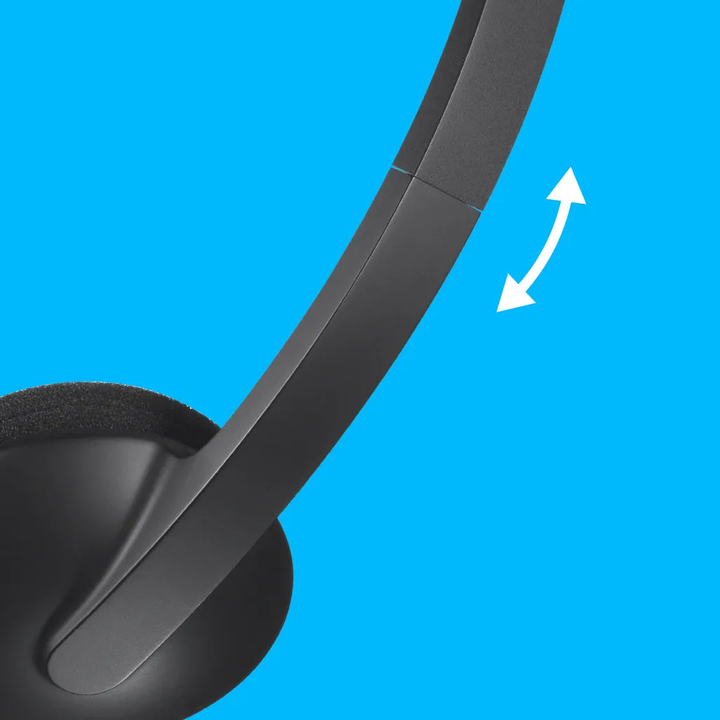 Logitech H340 Wired Headset - iDesign Communications