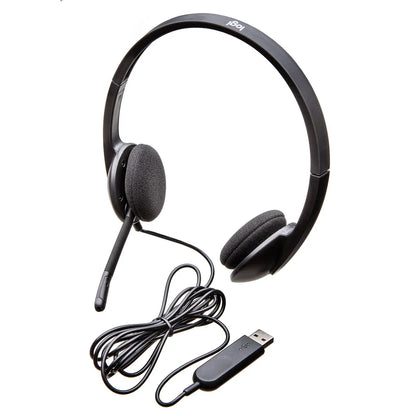 Logitech H340 Wired Headset - iDesign Communications