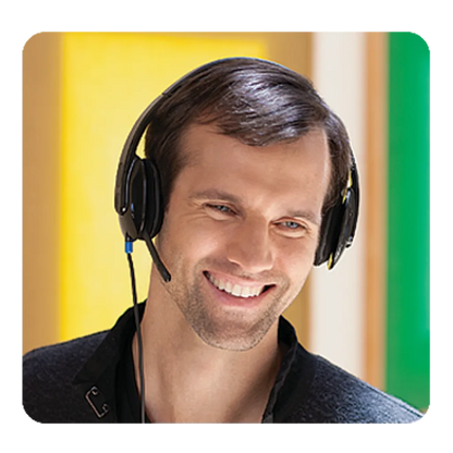 Logitech H540 Headphone Black - iDesign Communications
