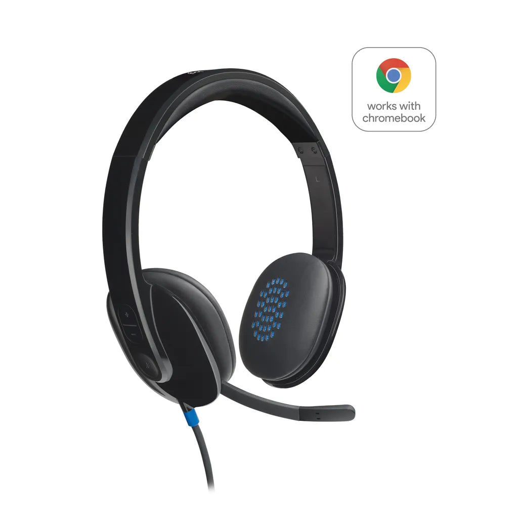 Logitech H540 Headphone Black - iDesign Communications