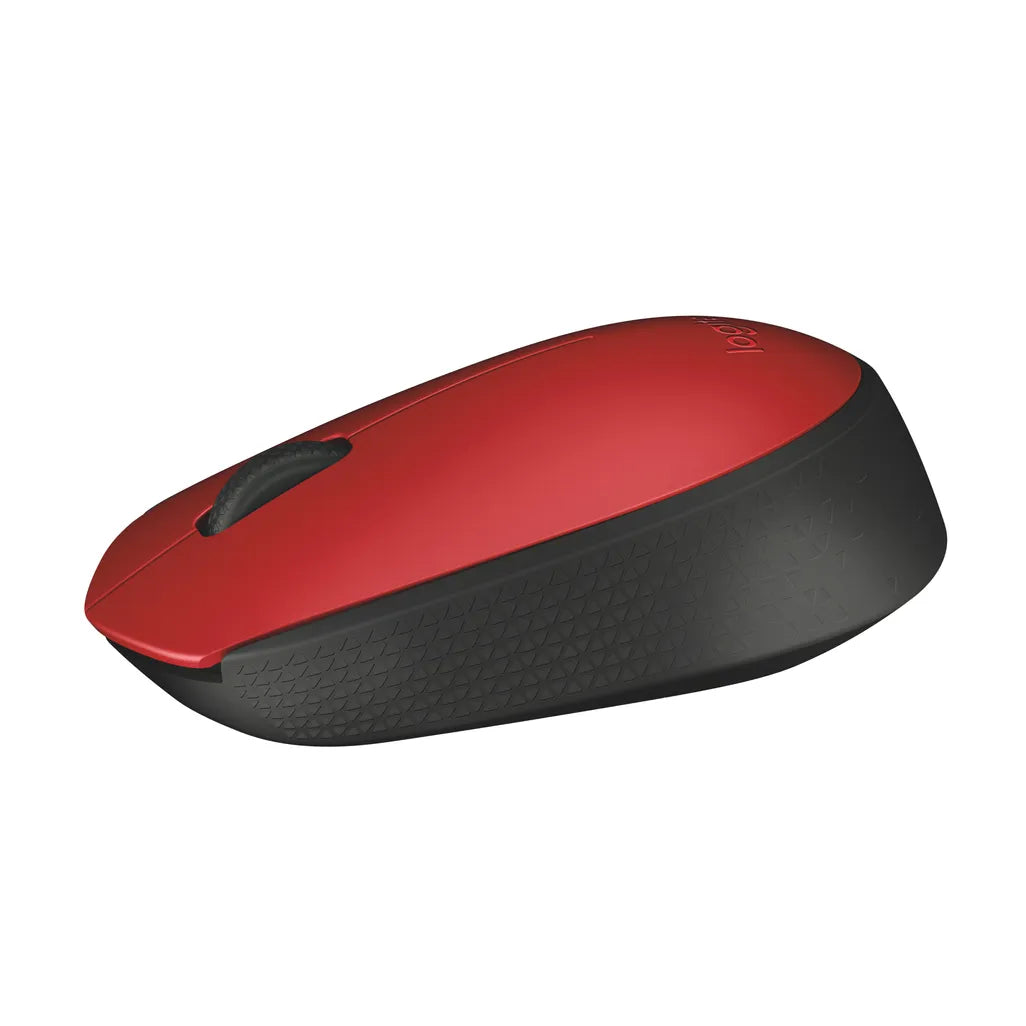 Logitech M171 Mouse 2.4Ghz Black Red - iDesign Communications