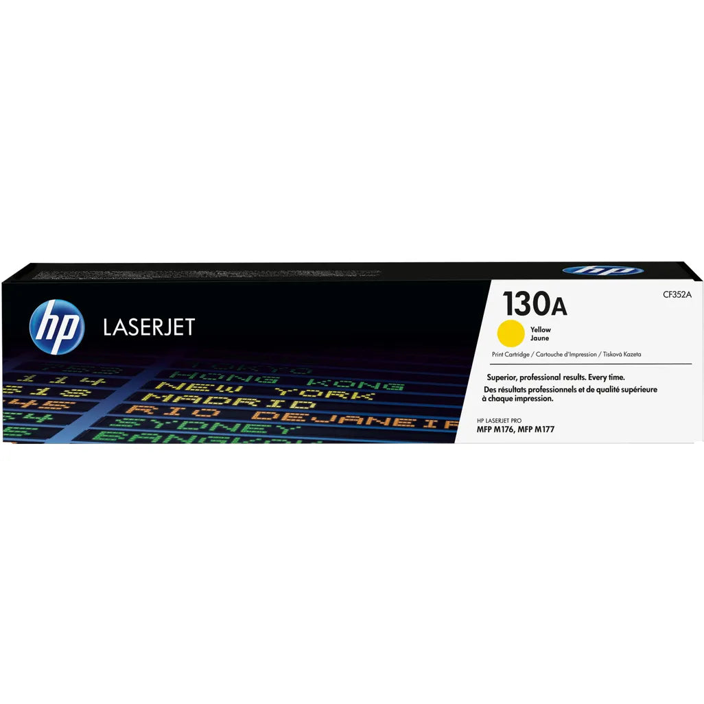 HP 130A Yellow Toner Cartridge 1,000 Pages Original - iDesign Communications