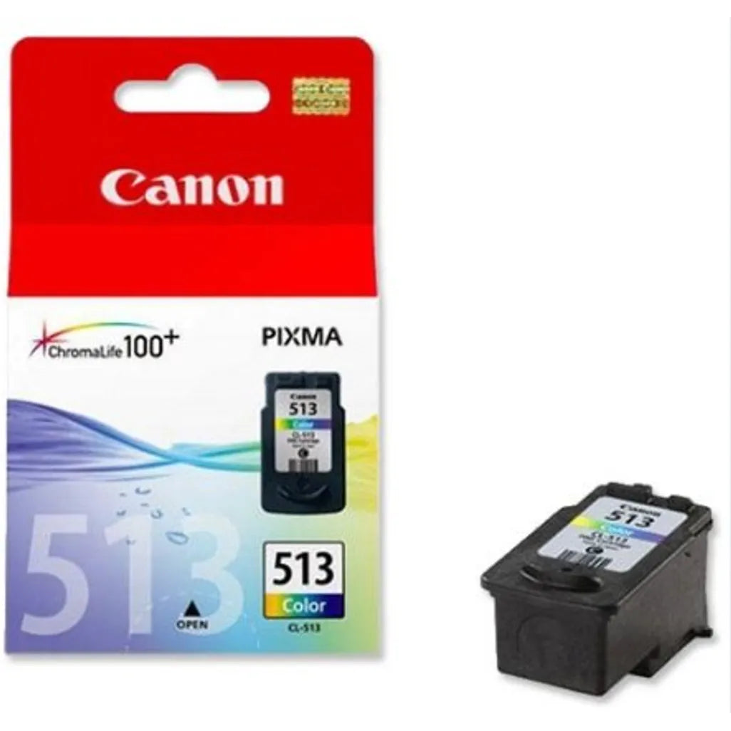 Canon CL-513 Colour High Yield Printer Ink Cartridge Original - iDesign Communications