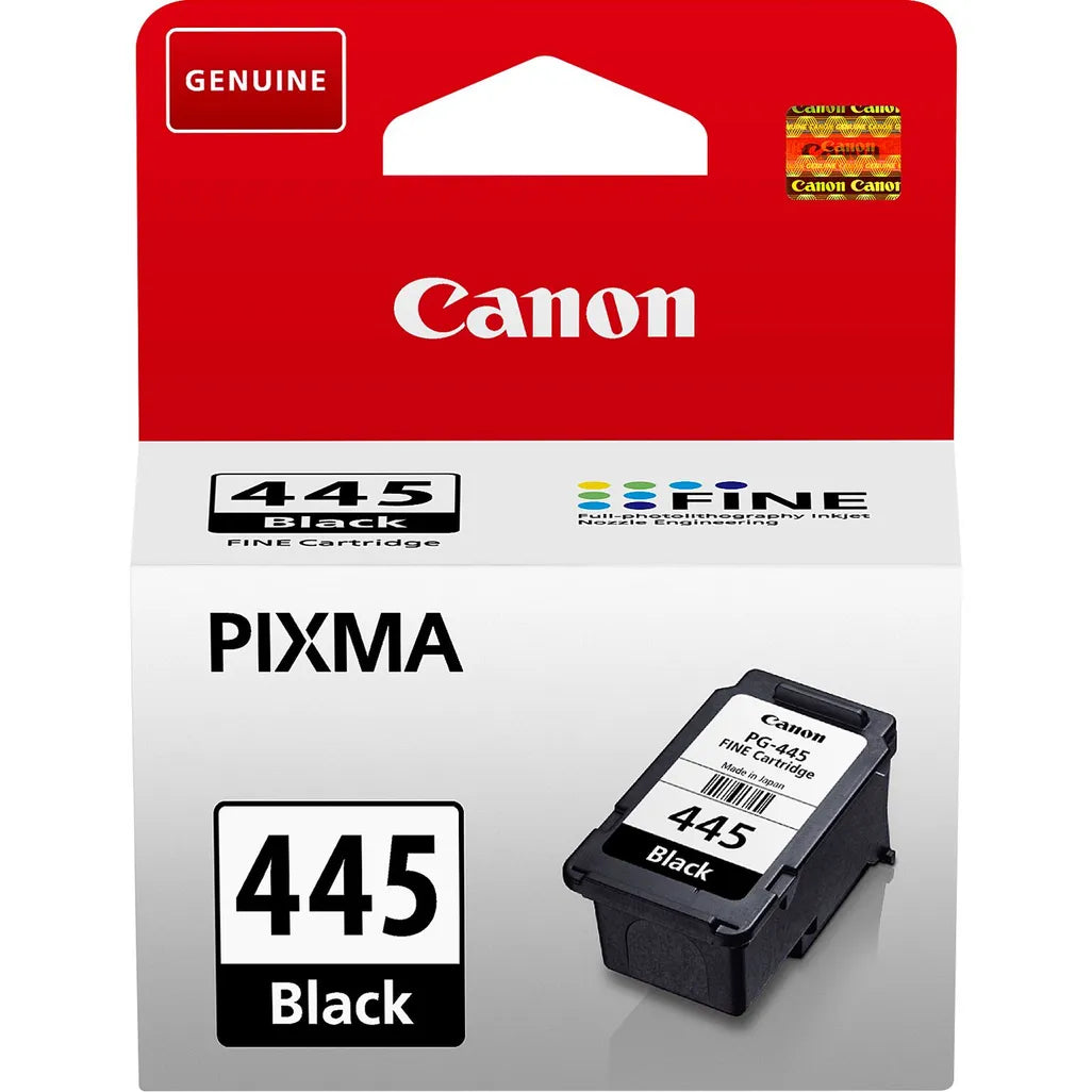Canon PG-445 Black Printer Ink Cartridge Original - iDesign Communications