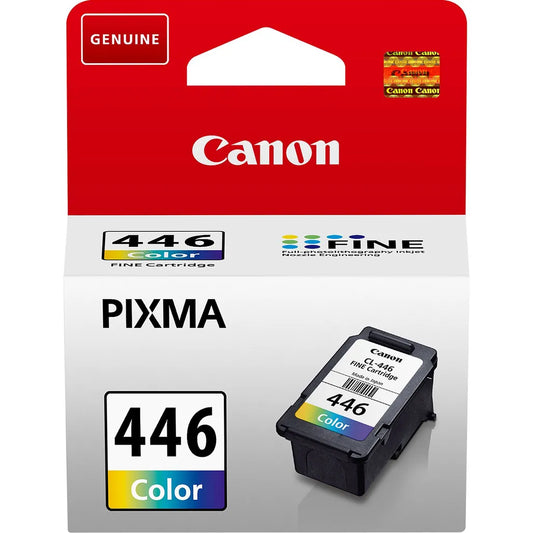 Canon CL-446 Cyan Magenta Yellow Printer Ink Cartridge Original - iDesign Communications