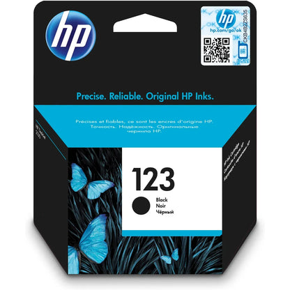 HP 123 Black Printer Ink Cartridge Original - iDesign Communications