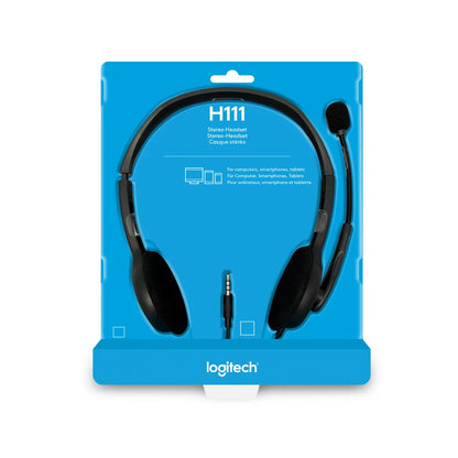 Logitech H111 Headphone - Stereo - iDesign Communications