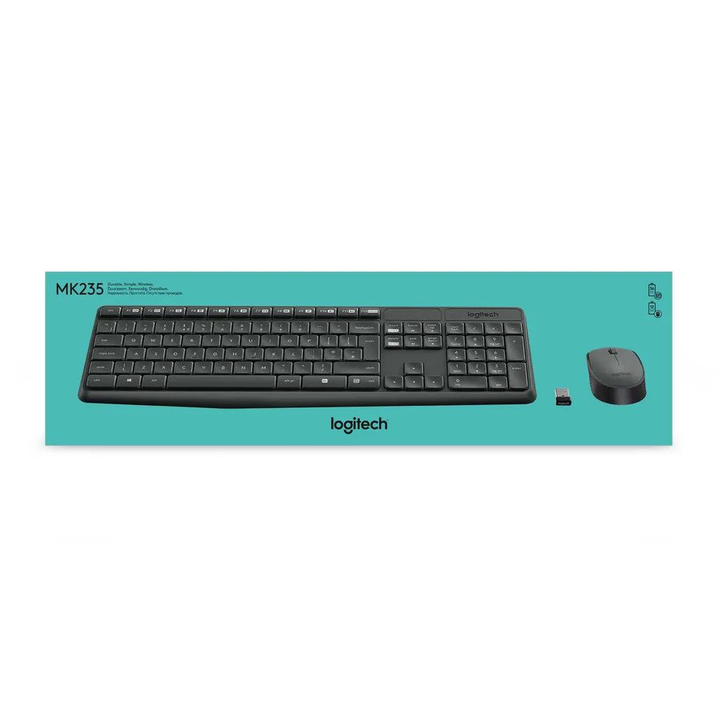 Logitech MK235 Keyboard and Mouse Combo - iDesign Communications