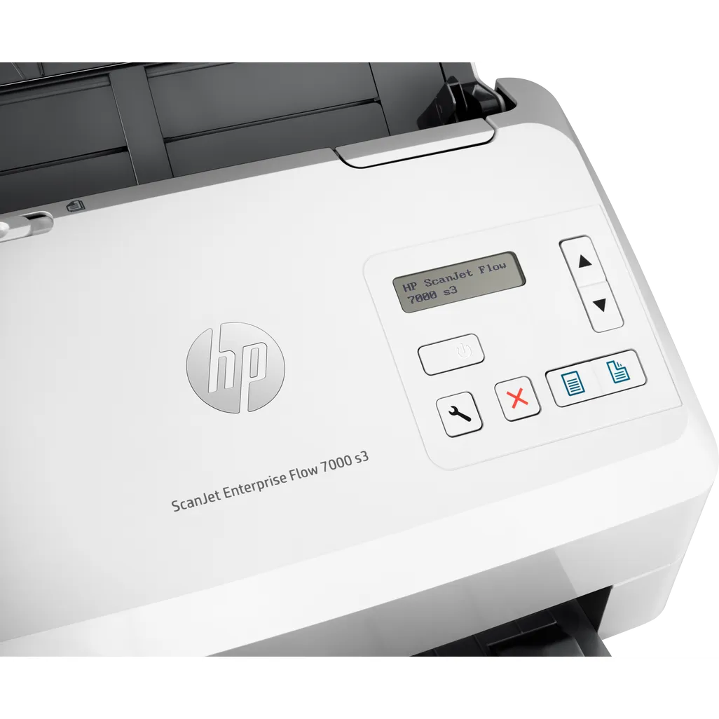 HP ScanJet Enterprise Flow 7000 s3 Up To 75 ppm 600 x 600 dpi A4 Sheet-fed Scanner - iDesign Communications