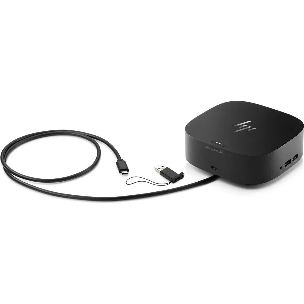 HP Universal Dock G2 Wired USB 3.2 Gen 1 (3.1 Gen 1) Type-C Black - iDesign Communications